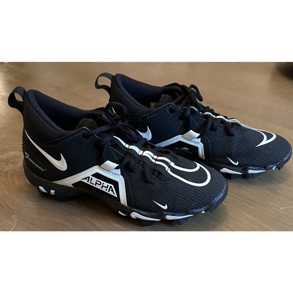 Nike Other - Boys Nike Alpha Menace 3 Shark Football Cleats Black CV0582 001 Size 7